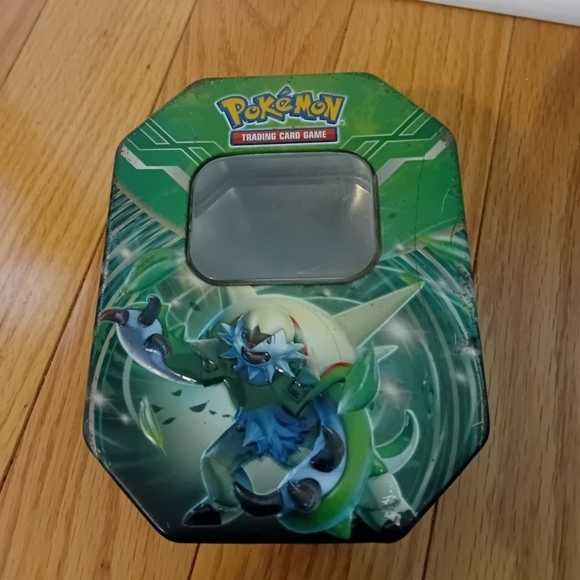 Pokemon Y2K Trading Card Game TCG Empty Tin Anime Japan Chesnaught - Picture 3 of 9